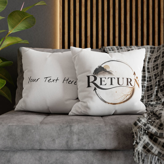 Copy of Spun Polyester Square Pillowcase