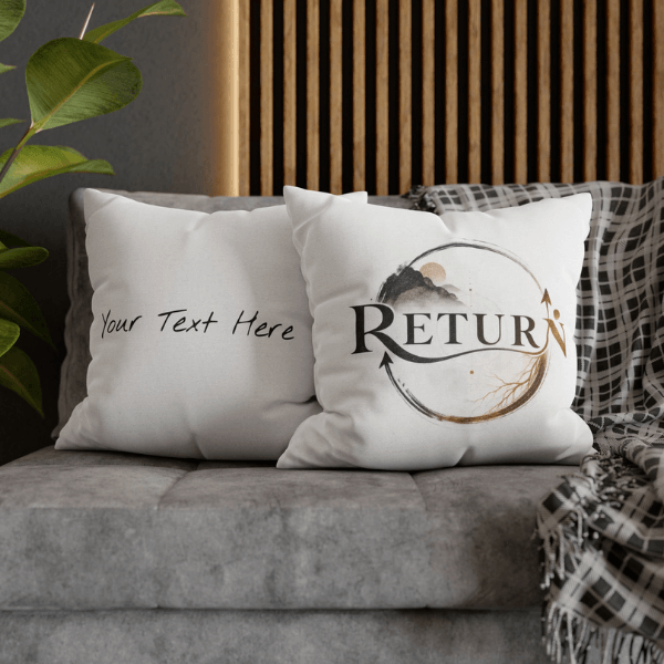 Copy of Spun Polyester Square Pillowcase